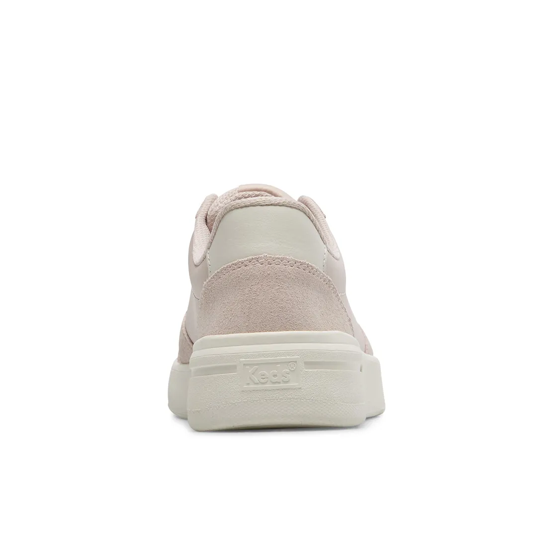 Women's The Court Leather/Suede Sneaker Pink (WH67078)