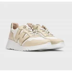 Wonders Womens Trainer Kyoto E-6741 Cream/Off White