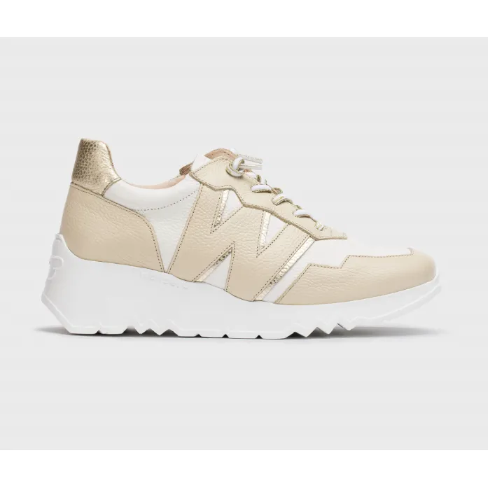 Wonders Womens Trainer Kyoto E-6741 Cream/Off White